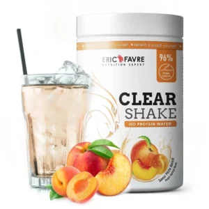 ÉRIC FAVRE CLEAR SHAKE ISO PROTÉINE 500G, SAVEUR PÊCHE ABRICOT